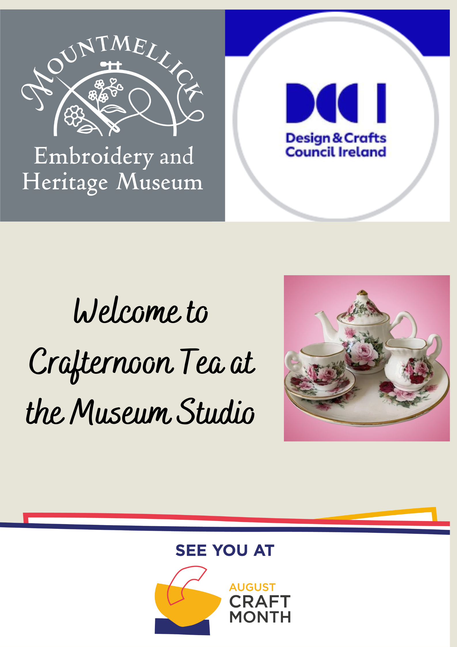 Crafternoon Tea at Museum Studio