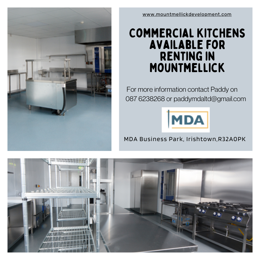 Commercial Kitchens for renting in Mountmellick